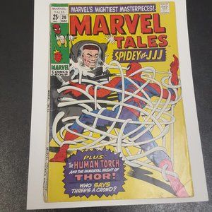 Marvel Tales #20 (1969) Cover art by Steve Ditko. Stan Lee, Jack Kirby